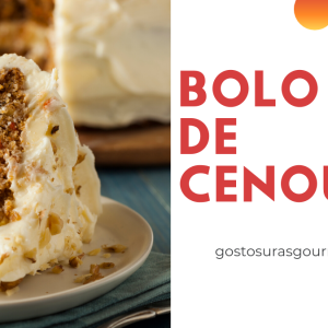 BOLO DE CENOURA LIGHT